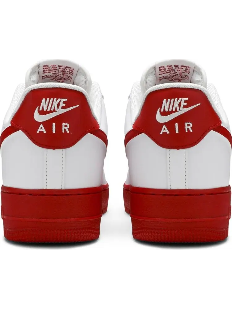 Кроссовки Nike Air Force 1 Low 'White Red Sole' — изображение 6 из 8, красный
