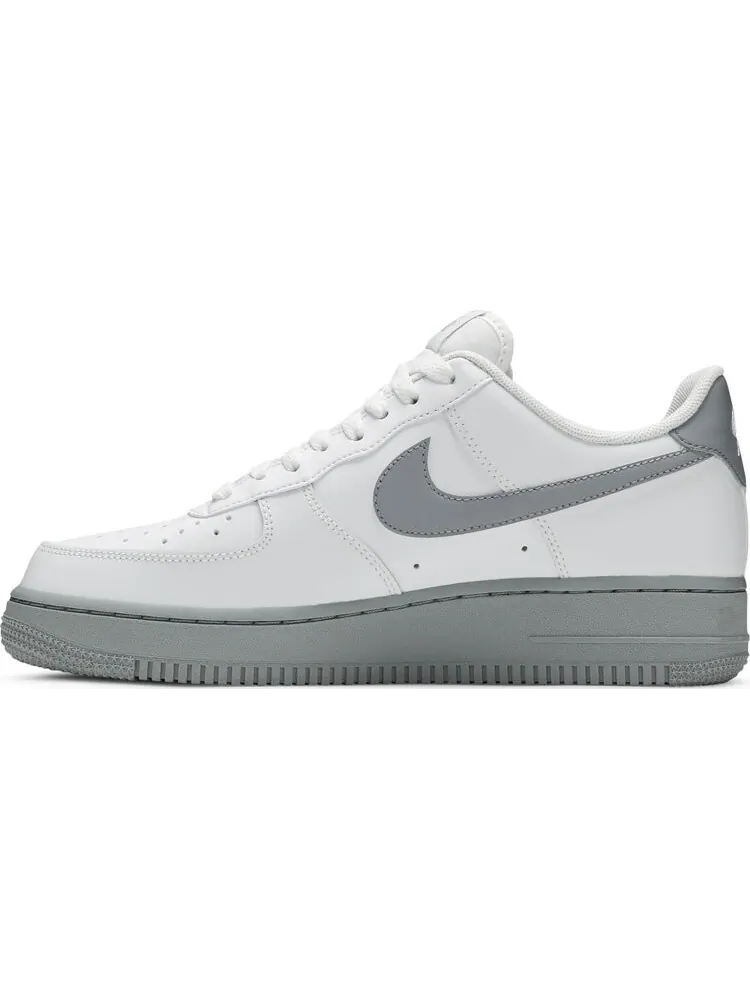Кроссовки Nike Air Force 1 '07 'White Grey Sole' — изображение 3 из 8, белый