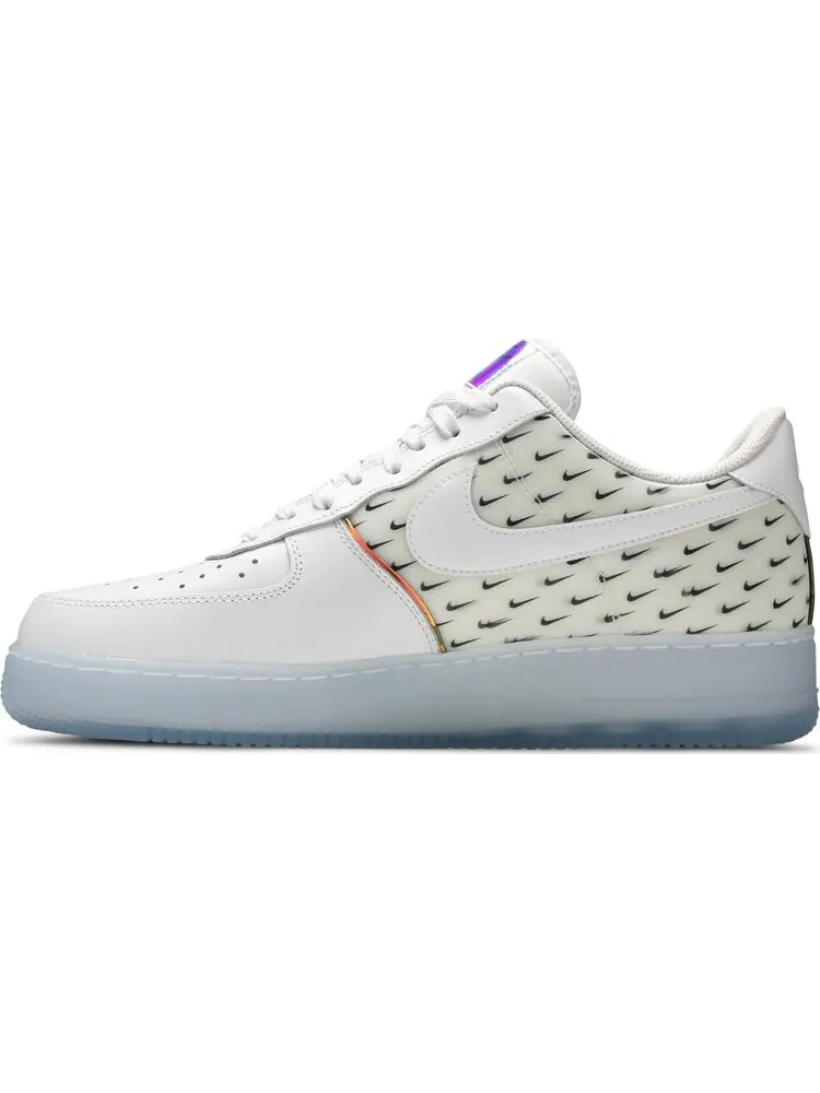 Кроссовки Nike Air Force 1 '07 Premium 'Swoosh Pattern' — изображение 3 из 8, белый