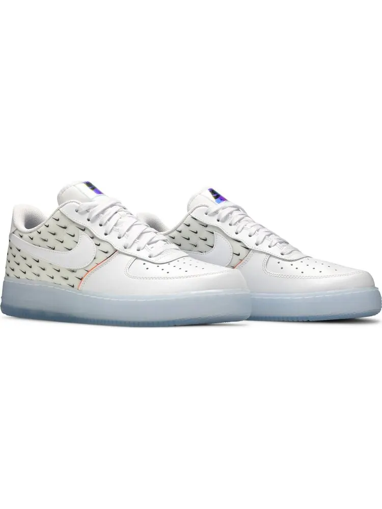 Кроссовки Nike Air Force 1 '07 Premium 'Swoosh Pattern' — изображение 8 из 8, белый
