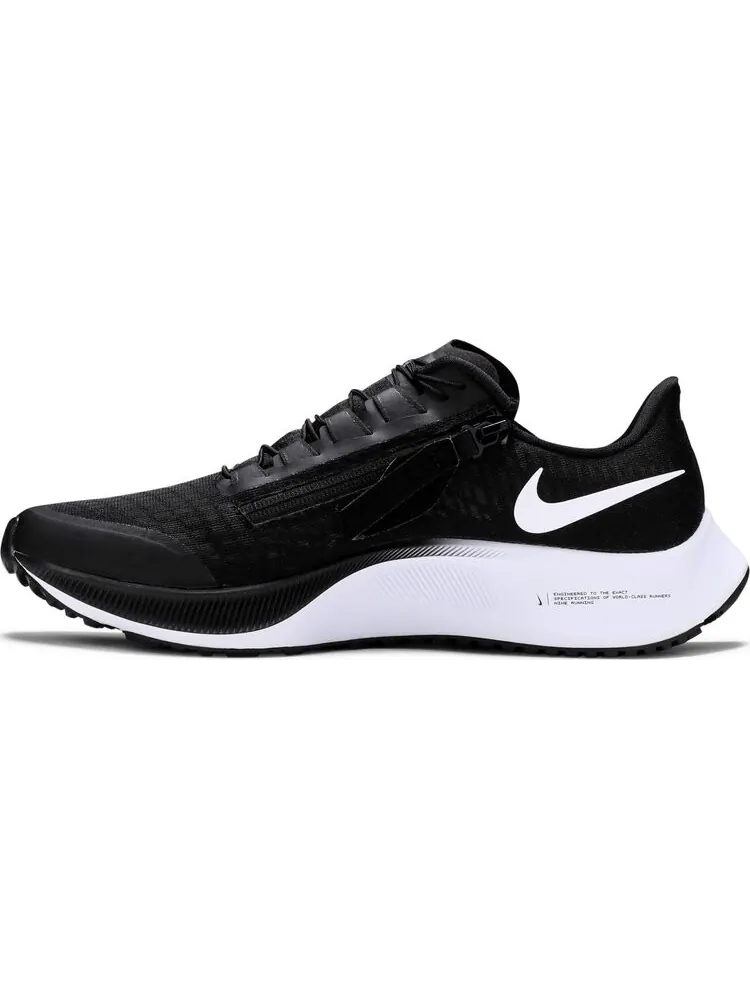 Кроссовки Nike Air Zoom Pegasus 37 FlyEase 'Black White' — изображение 3 из 8, черный