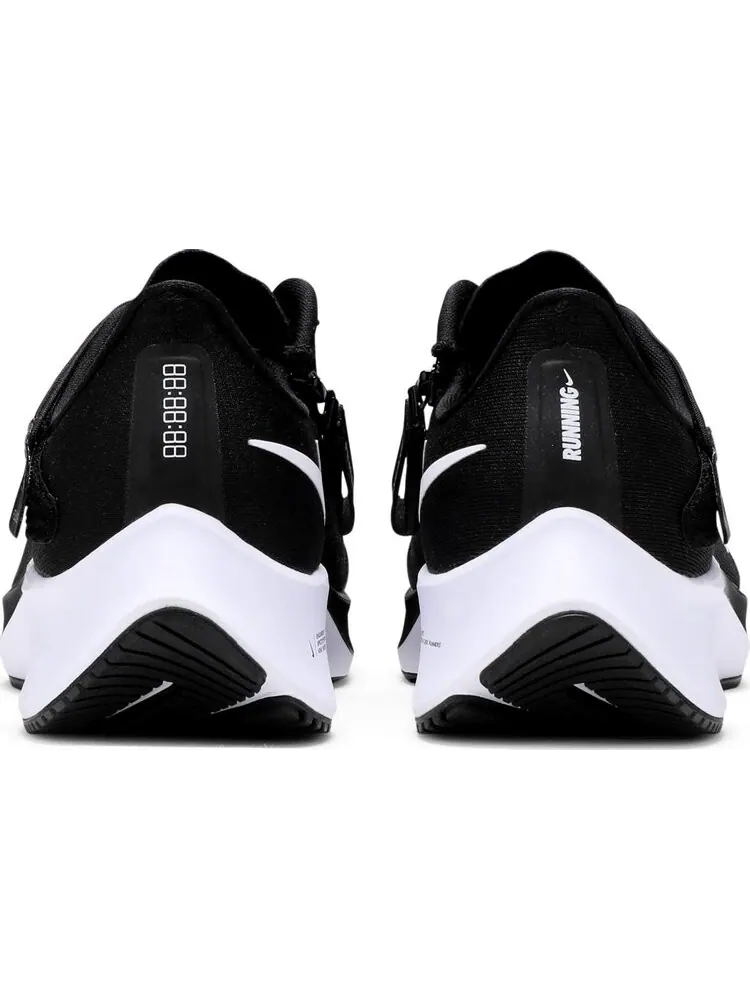 Кроссовки Nike Air Zoom Pegasus 37 FlyEase 'Black White' — изображение 6 из 8, черный
