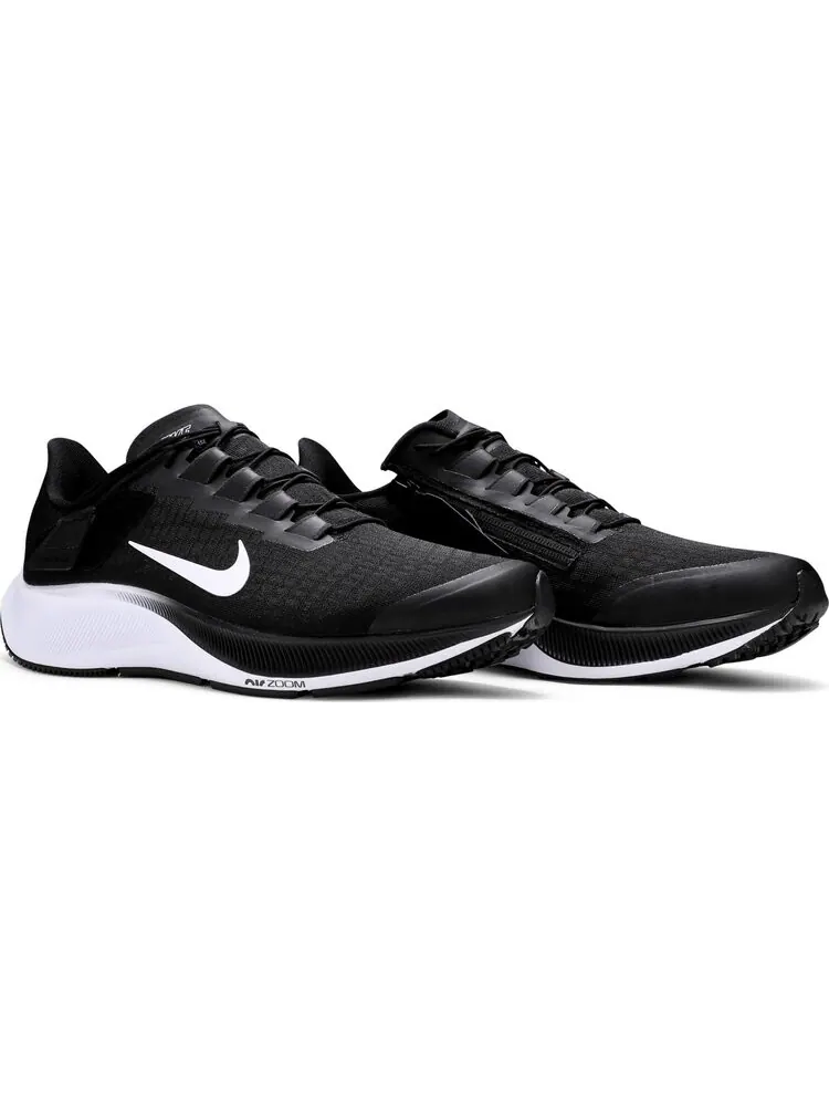 Кроссовки Nike Air Zoom Pegasus 37 FlyEase 'Black White' — изображение 8 из 8, черный