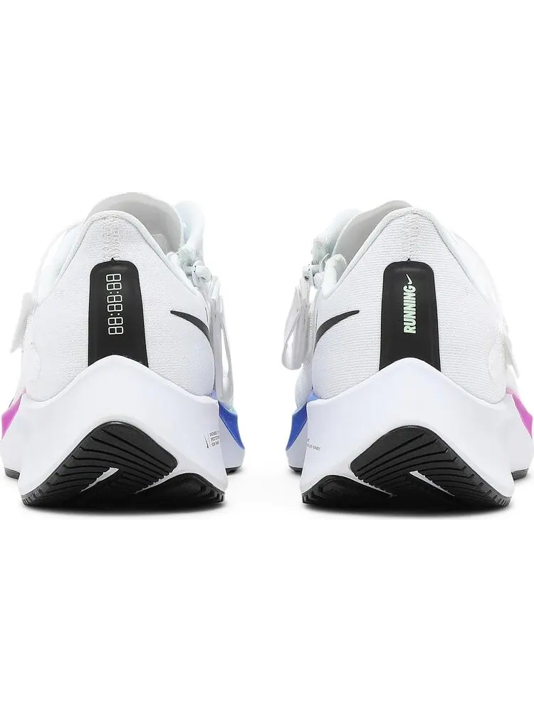 Кроссовки Nike Air Zoom Pegasus 37 FlyEase 'White Multi-Color' — изображение 6 из 8, белый