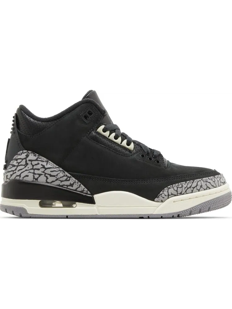 Кроссовки Wmns Air Jordan 3 Retro 'Off Noir' — изображение 1 из 4, черный