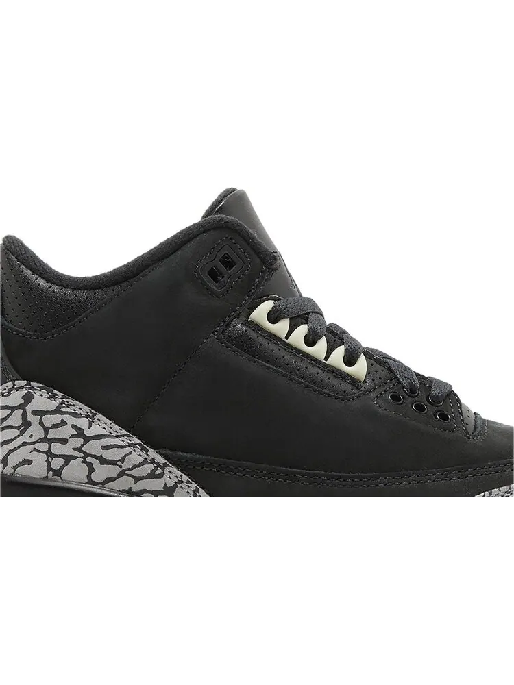 Кроссовки Wmns Air Jordan 3 Retro 'Off Noir' — изображение 2 из 4, черный