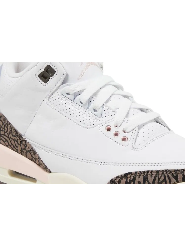 Кроссовки Wmns Air Jordan 3 Retro Neapolitan — изображение 9 из 10, белый