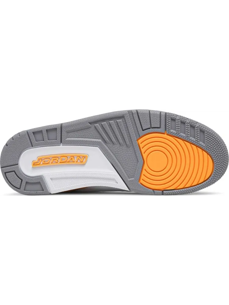 Кроссовки Wmns Air Jordan 3 Retro Laser Orange — изображение 4 из 8, оранжевый