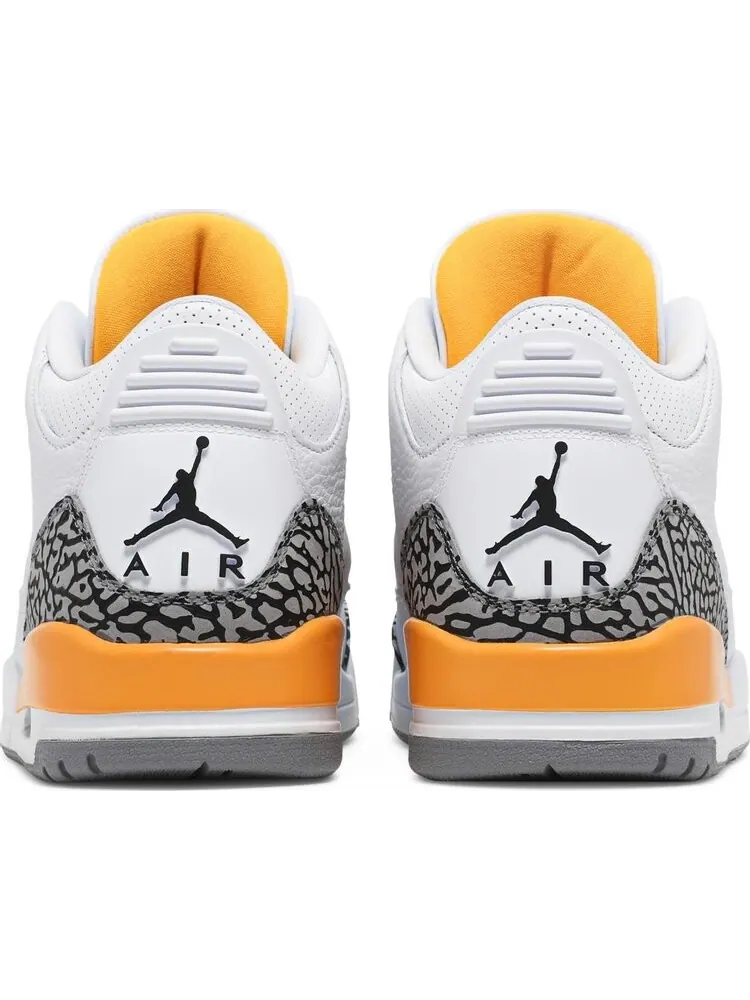 Кроссовки Wmns Air Jordan 3 Retro Laser Orange — изображение 6 из 8, оранжевый