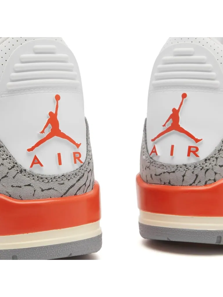 Кроссовки Wmns Air Jordan 3 Retro 'Georgia Peach' — изображение 3 из 7, белый