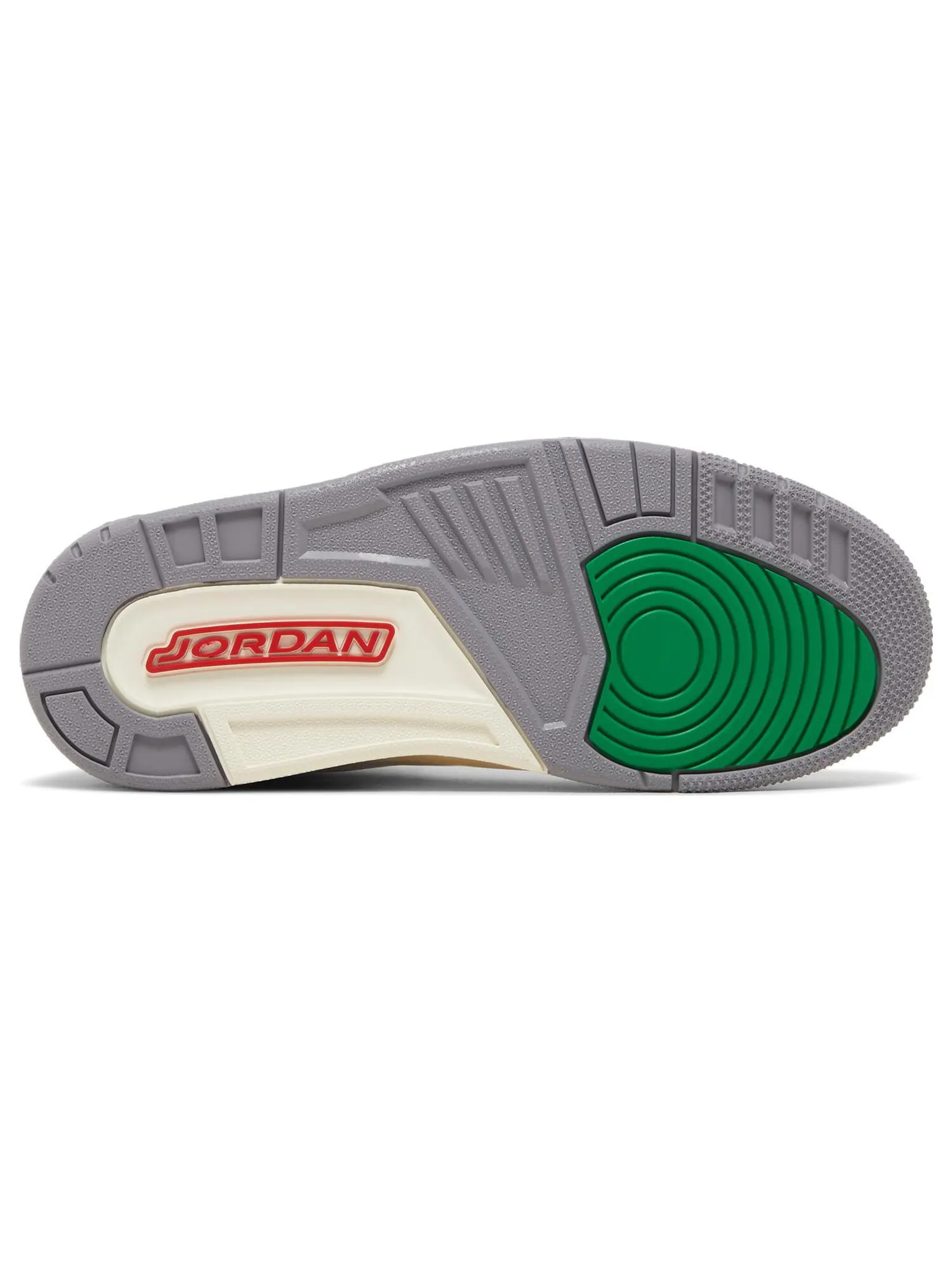 Кроссовки Air Jordan Wmns 3 Retro 'Lucky Green' — изображение 4 из 9, белый