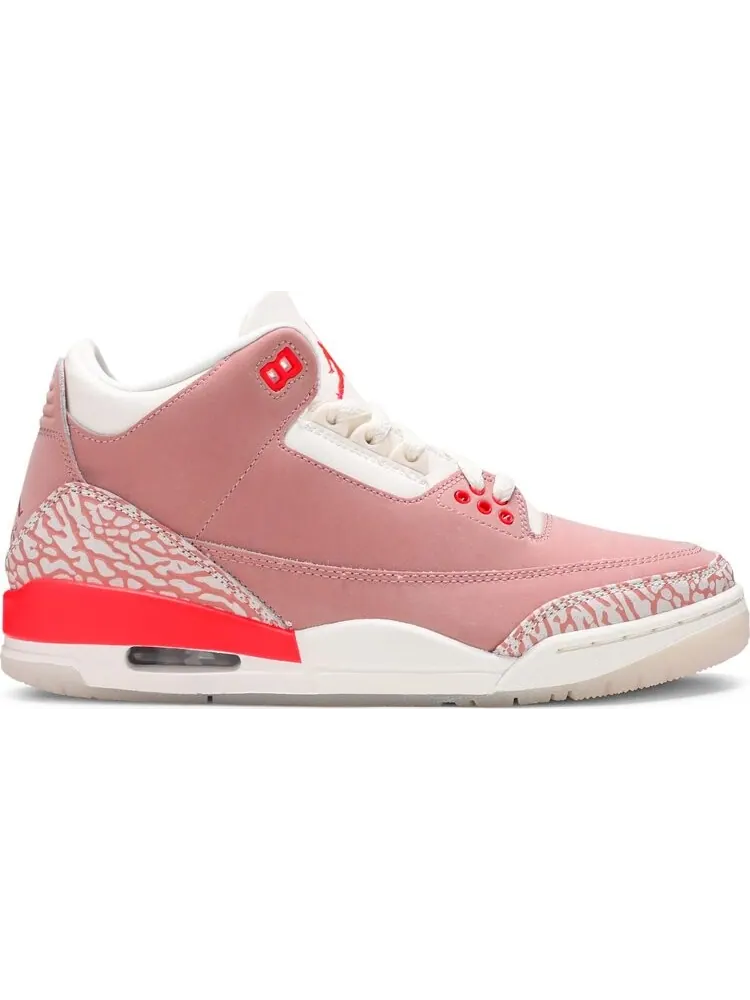 Кроссовки Wmns Air Jordan 3 Retro Rust Pink — изображение 1 из 10, розовый