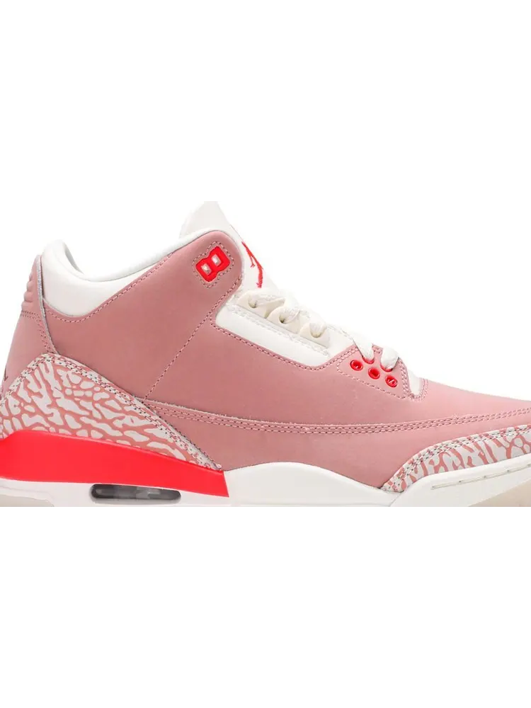 Кроссовки Wmns Air Jordan 3 Retro Rust Pink — изображение 2 из 10, розовый