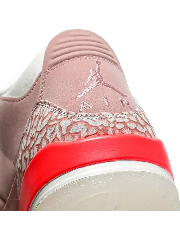Кроссовки Wmns Air Jordan 3 Retro Rust Pink — изображение 9 из 10, розовый