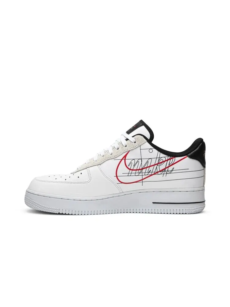 Кроссовки Nike Air Force 1 Low 'Script Swoosh' — изображение 3 из 4, белый
