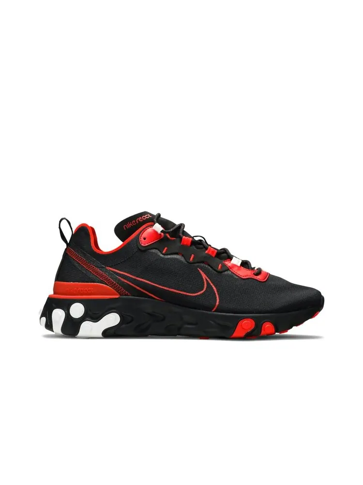 Кроссовки Nike React Element 55 'Script Swoosh' — изображение 1 из 4, черный