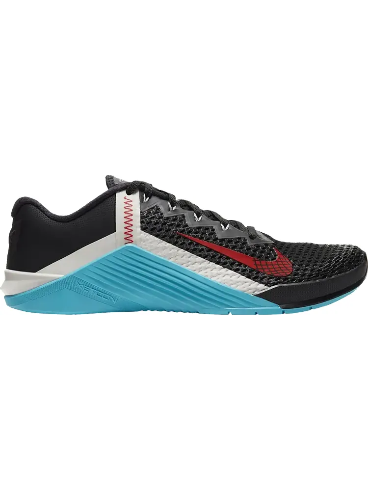 Кроссовки Nike Metcon 6 'Black Light Blue Fury' — изображение 1 из 1, черный