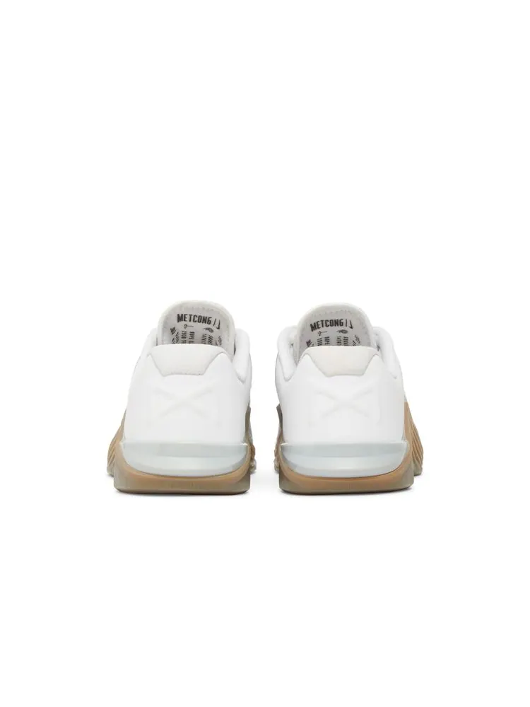Кроссовки Metcon 6 'White Gum Dark Brown' — изображение 6 из 8, белый темный коричневый