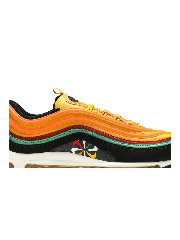 Кроссовки Nike Air Max 97 'Sunburst' — изображение 2 из 4, оранжевый