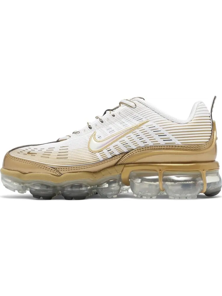 Кроссовки Nike Wmns Air VaporMax 360 'White Metallic Gold' — изображение 3 из 8, белый