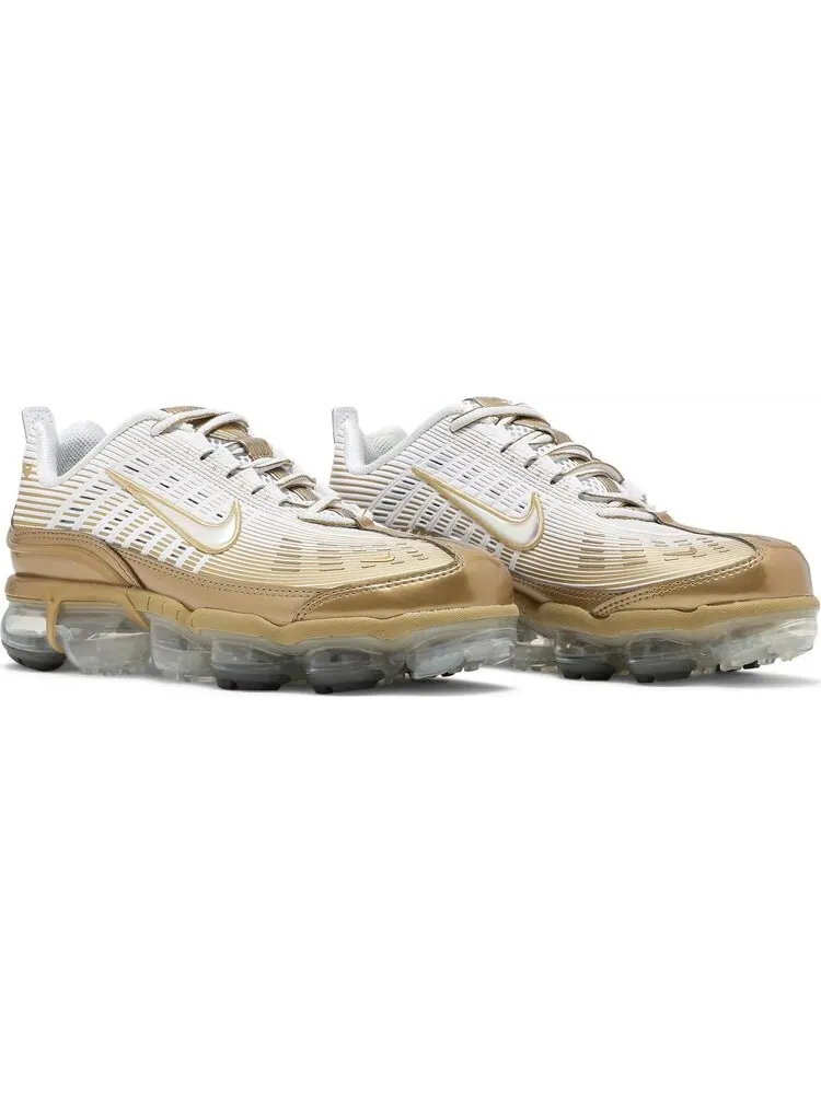 Кроссовки Nike Wmns Air VaporMax 360 'White Metallic Gold' — изображение 8 из 8, белый