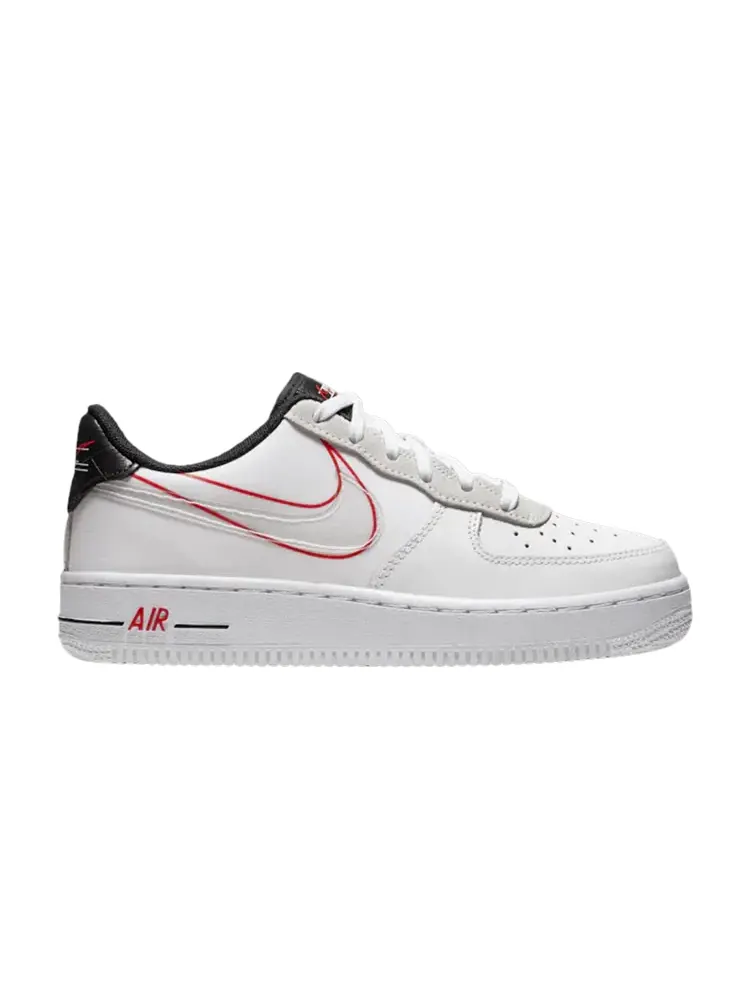 Кроссовки Nike Air Force 1 Low GS 'Script Swoosh' — изображение 1 из 1, красный