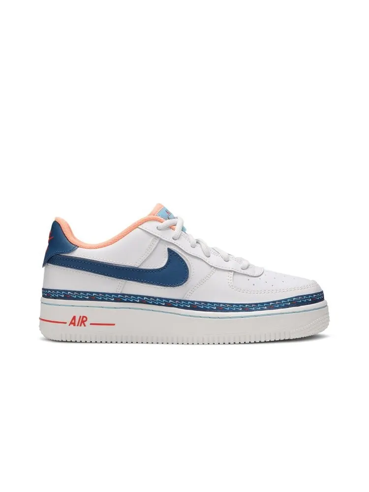 Кроссовки Nike Air Force 1 Low GS 'Swoosh Chain' — изображение 1 из 4, белый