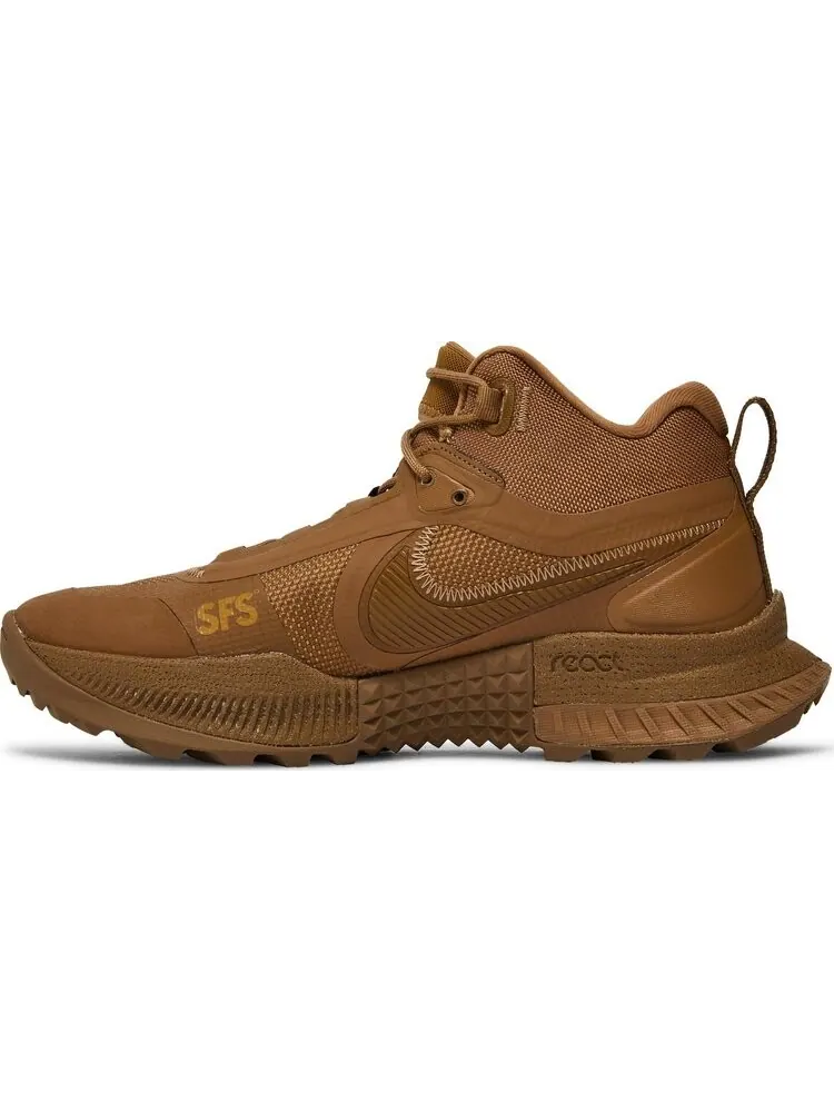 Ботинки Nike React SFB Carbon Mid 'Coyote' — изображение 3 из 8, коричневый