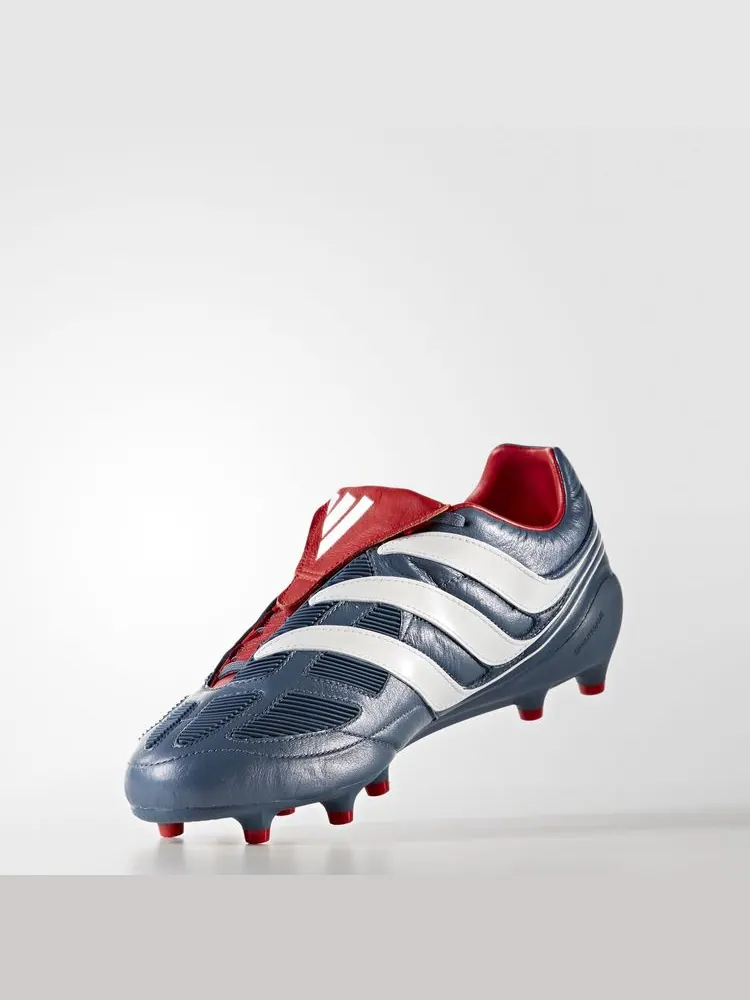 Кроссовки Predator Precision FG 'Blue Grey Red' — изображение 1 из 7, синий серый красный