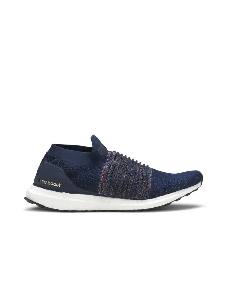 Кроссовки Adidas UltraBoost Laceless 'Collegiate Navy' — изображение 1 из 4, синий