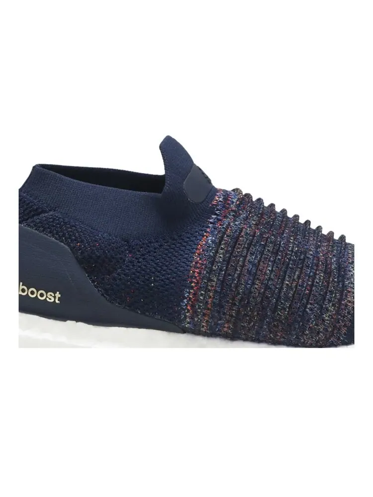 Кроссовки Adidas UltraBoost Laceless 'Collegiate Navy' — изображение 2 из 4, синий