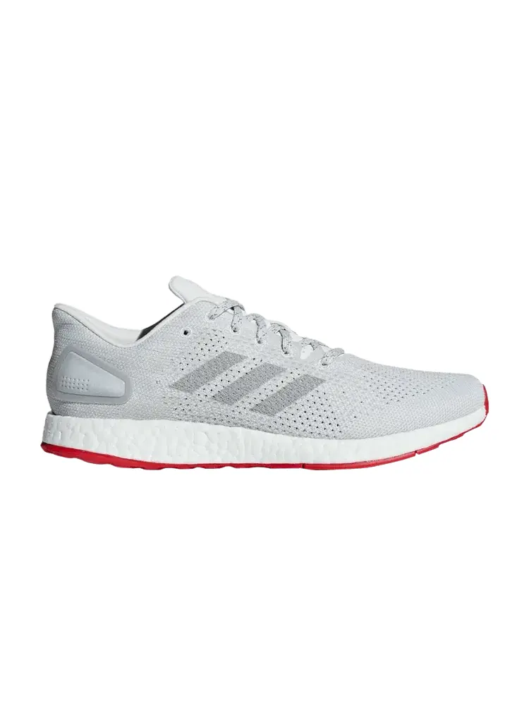 Кроссовки adidas PureBoost DPR LTD 'Grey Shock Red' — изображение 1 из 1, белый/серый/серый