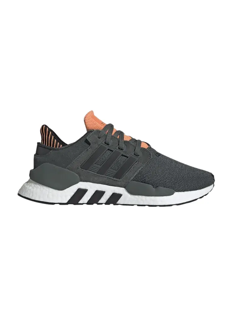 Кроссовки adidas EQT Support 91/18 'Legend Ivy' — изображение 1 из 1, черный/оранжевый