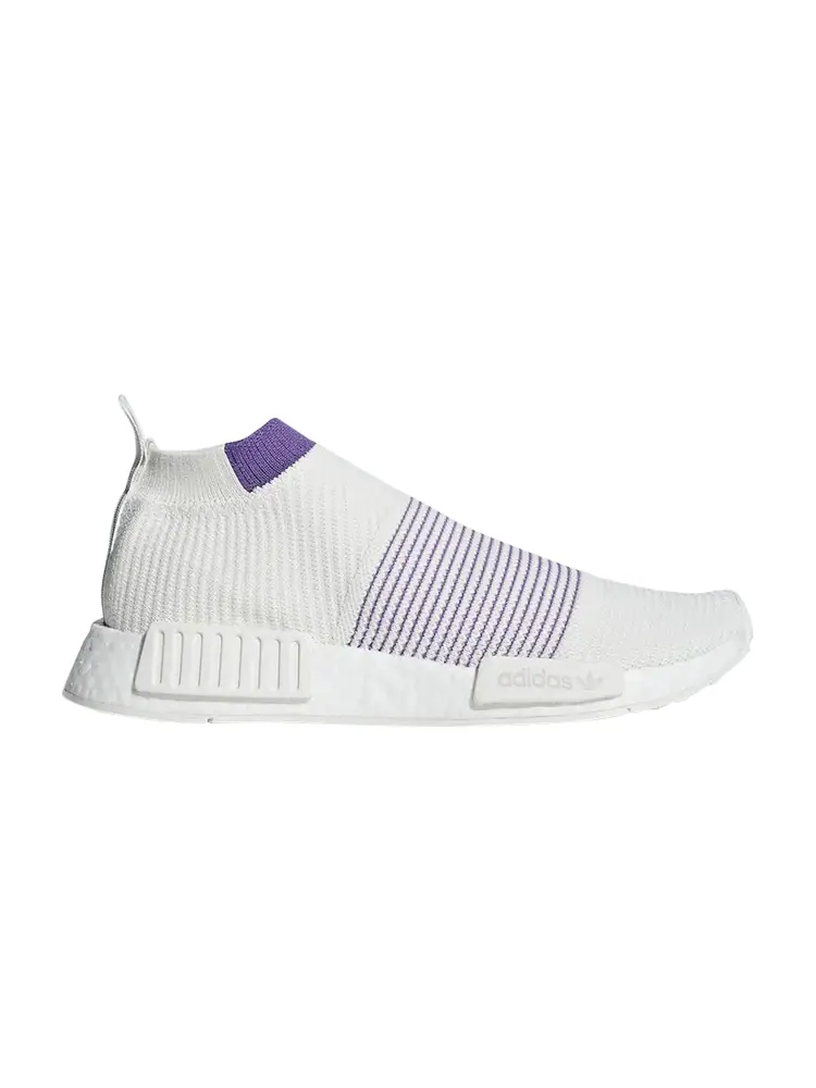 Кроссовки Adidas NMD_CS1 'Purple Pack - White' — изображение 1 из 1, белый