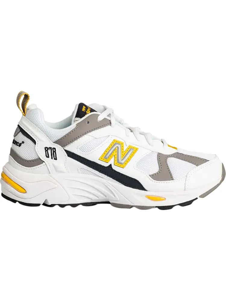 Кроссовки New Balance 878 'White Yellow Black Grey' — изображение 1 из 1, белый