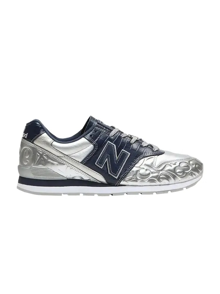Кроссовки New Balance Franck Muller x 996 — изображение 1 из 1, серебряный