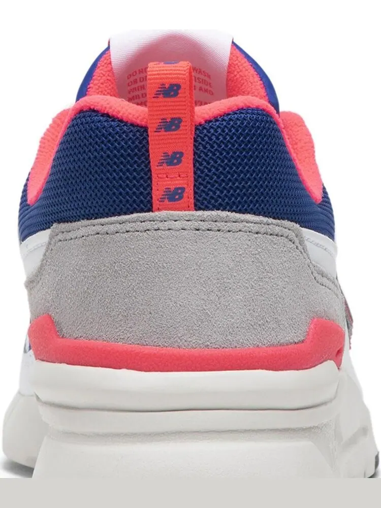 Кроссовки New Balance 997 'White Pink Blue' — изображение 7 из 8, белый