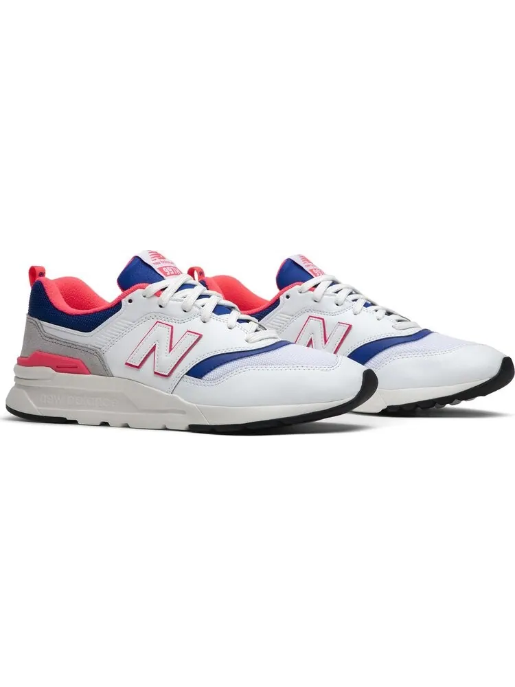Кроссовки New Balance 997 'White Pink Blue' — изображение 8 из 8, белый