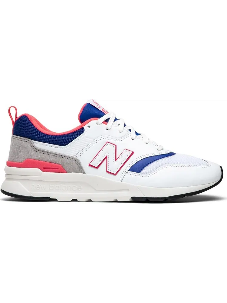 Кроссовки New Balance 997 Wide 'White Laser Blue' — изображение 1 из 8, белый
