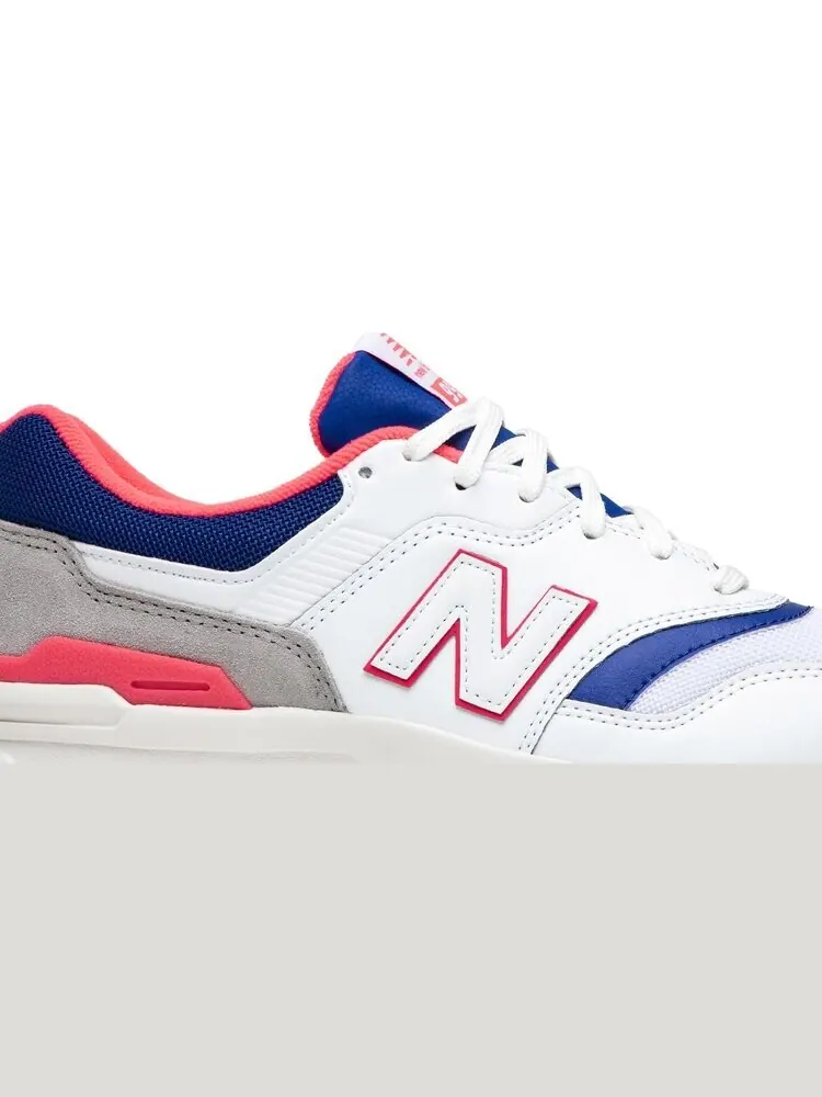 Кроссовки New Balance 997 Wide 'White Laser Blue' — изображение 2 из 8, белый