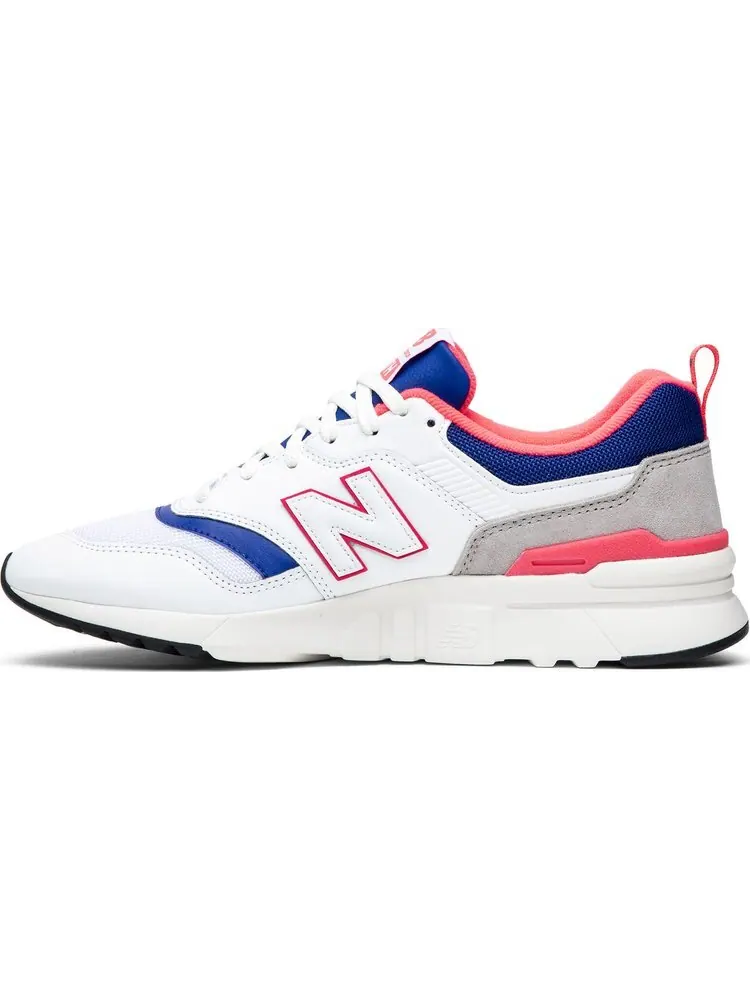 Кроссовки New Balance 997 Wide 'White Laser Blue' — изображение 3 из 8, белый