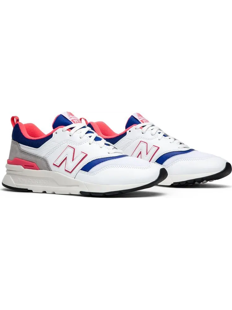 Кроссовки New Balance 997 Wide 'White Laser Blue' — изображение 8 из 8, белый