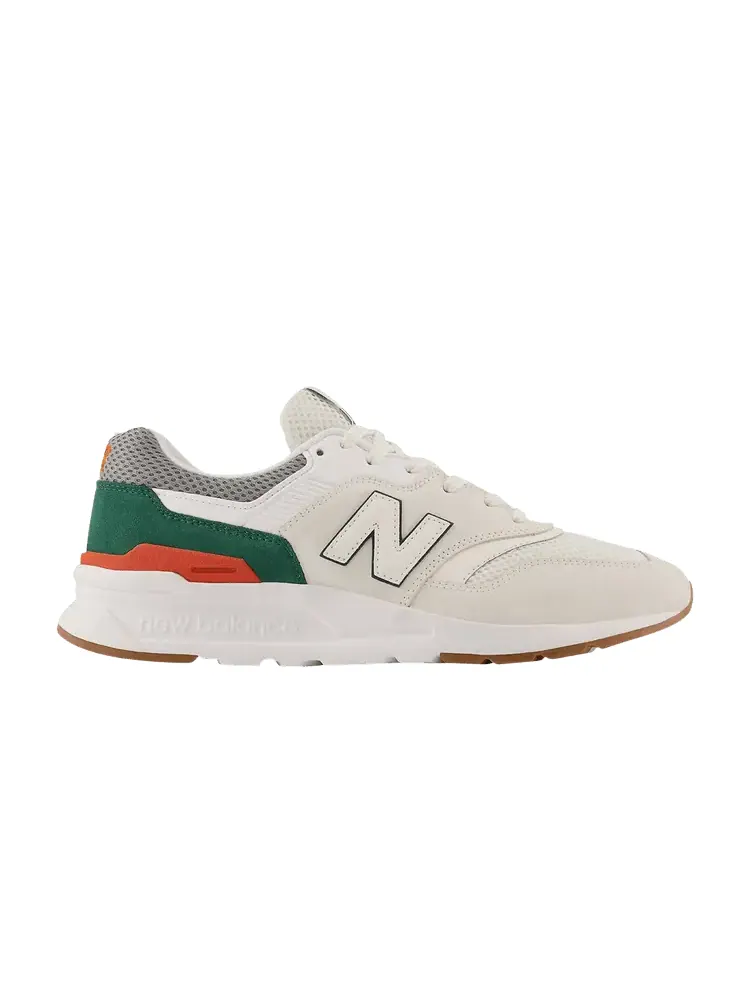 Кроссовки New Balance 997H 'Sea Salt Nightwatch Green' — изображение 1 из 1, зеленый