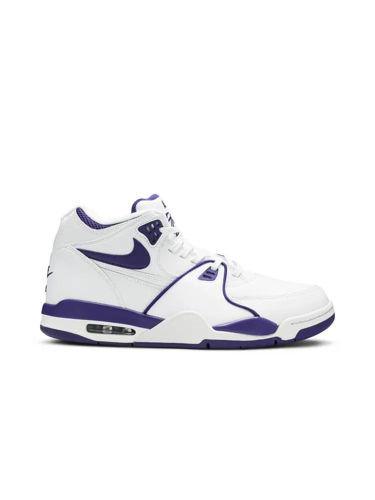 Кроссовки Nike Air Flight 89 'Court Purple' — изображение 2 из 9, белый/фиолетовый
