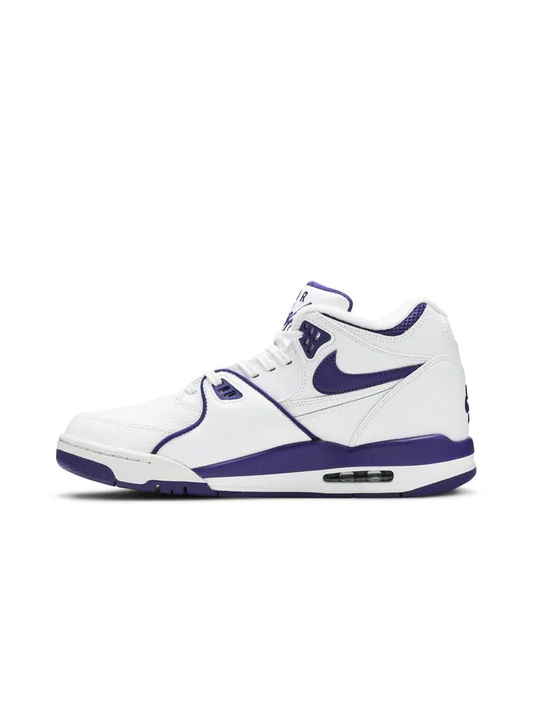 Кроссовки Nike Air Flight 89 'Court Purple' — изображение 4 из 9, белый/фиолетовый