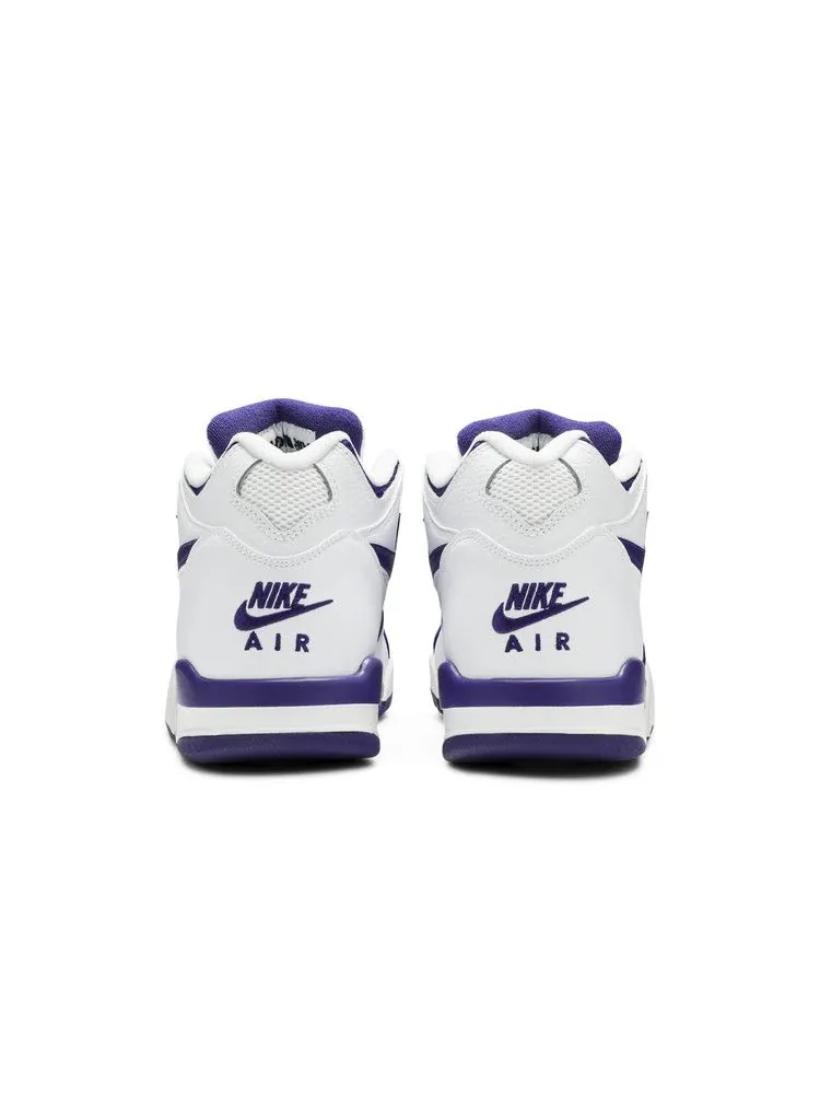 Кроссовки Nike Air Flight 89 'Court Purple' — изображение 7 из 9, белый/фиолетовый