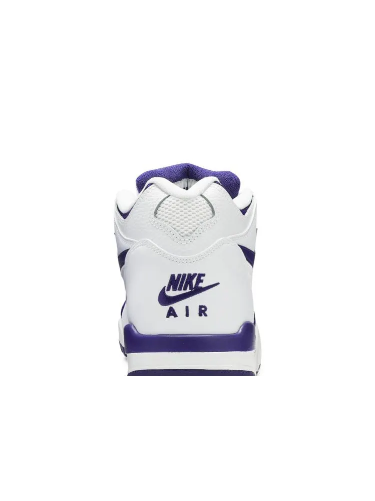 Кроссовки Nike Air Flight 89 'Court Purple' — изображение 8 из 9, белый/фиолетовый