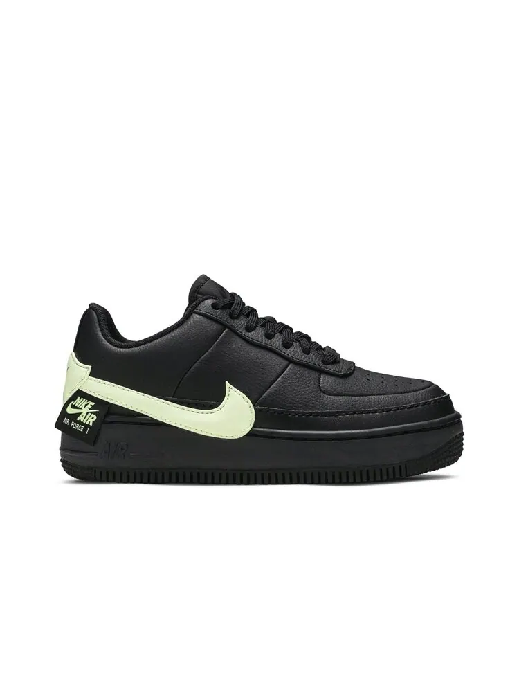 Кроссовки Nike Wmns Air Force 1 Jester XX 'Black Barely Volt' — изображение 1 из 4, черный