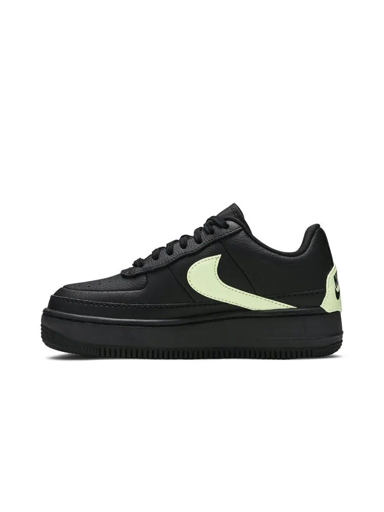 Кроссовки Nike Wmns Air Force 1 Jester XX 'Black Barely Volt' — изображение 3 из 4, черный