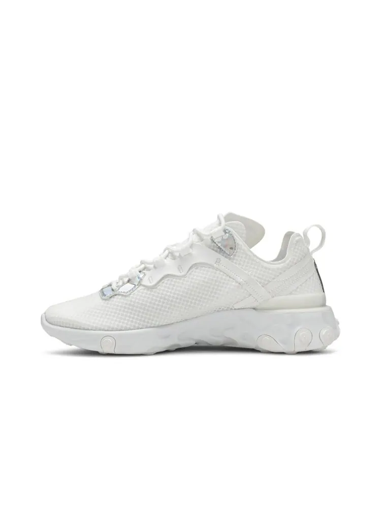 Кроссовки Nike Wmns React Element 55 'White Iridescent' — изображение 3 из 4, белый